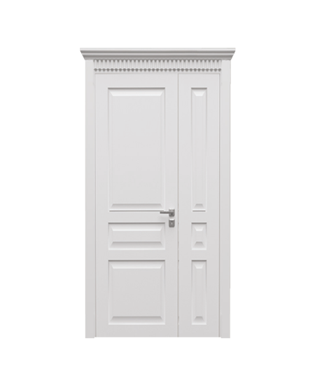 BY-5010B Porte intérieure Laqué Vitrée